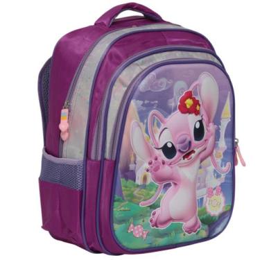 Imagem de Bolsa Escolar Feminina Colorida Resistente Personalizada - Plike