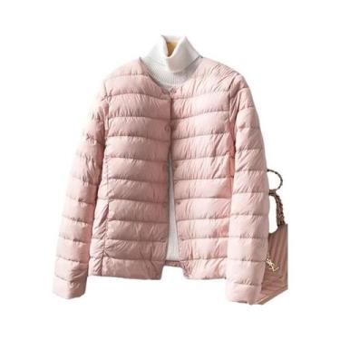 Imagem de Jaqueta De Pluma De Pato Ultralight Para Mulheres, Casaco Acolchoado Q