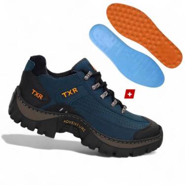 Imagem de Kit Tenis Bota TXR Masculino Adventure Trilha Com Solado Costurado Ant