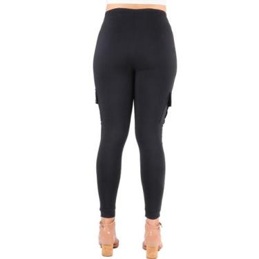 Imagem de Calça Jogger Wolfox Bengaline Com Bolso e Elástico Pronta Entrega, Pre