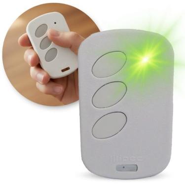 Imagem de Controle Remoto Tx Déco Ipec Portão 433Mhz Ppa Garen Seg Rcg, BRANCO