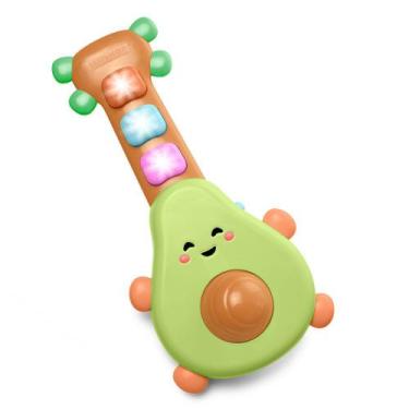 Imagem de Brinquedo Infantil Musical Guitarra Rock-a-Mole Abacate Skip Hop, Brin