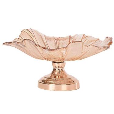 Imagem de Conjunto de cristal tigelas de armazenamento doméstico tigelas de frutas cesta de frutas tigelas de frutas prato de lanche vidro cristal estilo europeu decoração de sala de estar colorido * código do