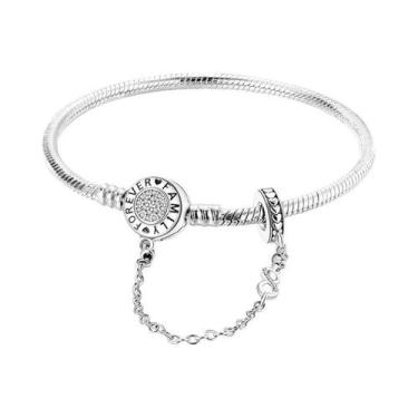 Imagem de Pulseira De Coração De Borboleta Trevo De Quatro Folhas Em Prata 925 1