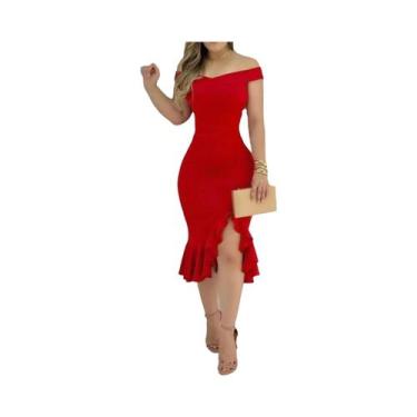 Imagem de Vestido De Coquetel Sem Alças Para Mulheres, Ajuste Slim, Elegante Par