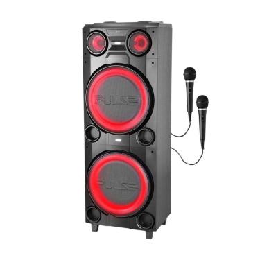 Imagem de Caixa de Som Torre Pulse SP517 Double 10" Bluetooth 2500W- 2 Mic
