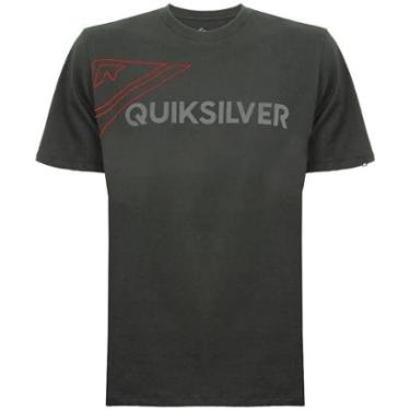 Imagem de Camiseta Quiksilver Emb Side Omni SM26 Masculina-Masculino