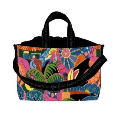 Imagem de Bolsa Farm Tote Carioca Fantasia Colorida-Feminino