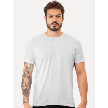 Imagem de Camiseta Guess Masculina Logo Bordado Branca-Masculino