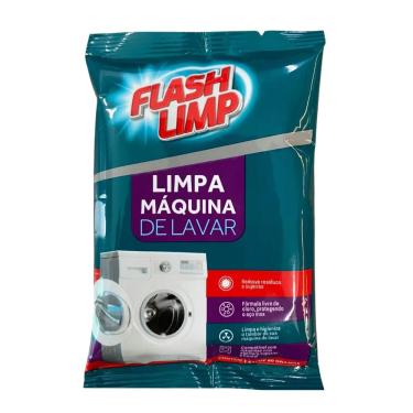 Imagem de Limpa Maquina De Lavar Sache 80 Gramas Flash Limp