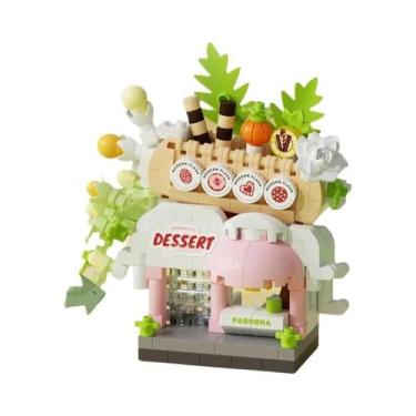 Imagem de Blocos De Montar Educacionais Para Crianças: Cenário Urbano Com Cafete