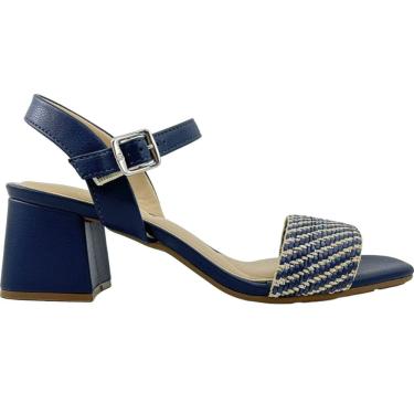 Imagem de Sandália Feminina Dia a Dia Ultra Conforto Tira Tresse Salto Casual Médio Modare 7172.119