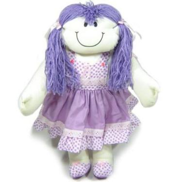 Imagem de Boneca de Pano - Grande - Multicolorida - 100% Artesanal