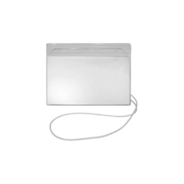 Imagem de CRACHÁ ABERTURA SUPERIOR, Plast Park, 240, Incolor, Pacote com 50 unidades