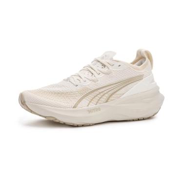 Imagem de Puma Foreverrun Nitro 2 Tênis de corrida masculino, Neve alpina/branco quente, 40