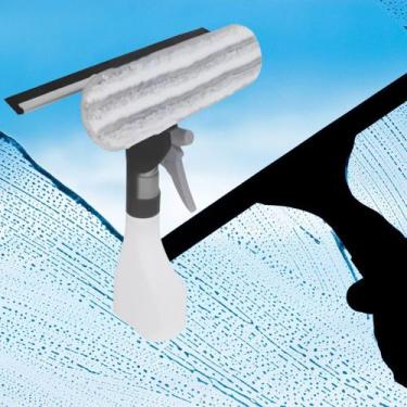 Imagem de Rodo Spray Mop Vitro Esfrega Pano Apartamento Piso Cerâmica Espelho Vi