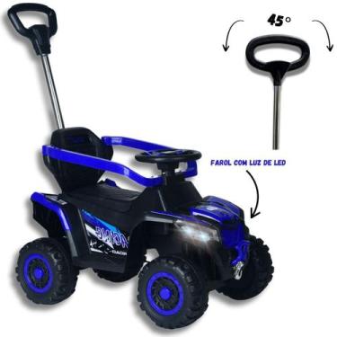 Imagem de Quadriciclo Infantil de Passeio à Pedal com Luzes e Música - Uni Toys,