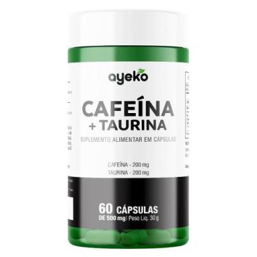 Imagem de Termogênico Cafeína com Taurina 200mg Rende 60 doses - Ayeko