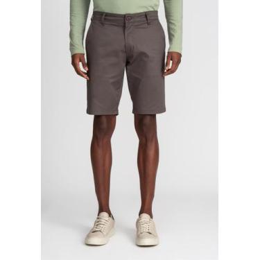 Imagem de Bermuda Docthos Middle Sarja, 008 chumbo, 36