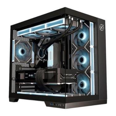 Imagem de Gabinete Gamer Kalkan Asgard, Mid Tower, ATX, Lateral em Vidro Temperado, Preto - KLK00040-Unissex