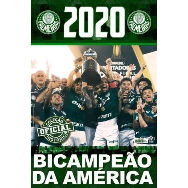 Imagem de Livro Coleção Oficial Histórica Palmeiras Edição 25 Pôster Libertadore