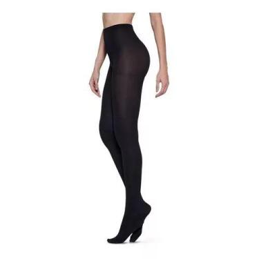 Imagem de 5858-001 Lupo Meia Calca Adulto Opaca Fio 80, Preto, GG, Mulher