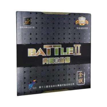 Imagem de Borracha De Tênis De Mesa Dourada 729 Friendship Battle 2 Tacky Pimple