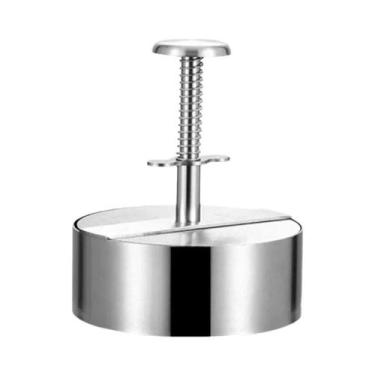 Imagem de Prensa Manual De Hambúrguer Em Aço Inoxidável, Ferramenta De Cozinha P