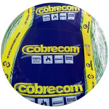 Imagem de Cabo Flexicom de Cobre 2,5mm 750 Volts Verde E Amarelo com 100 Metros 1150552401 Cobrecom Cabo Fl