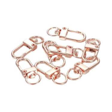 Imagem de Fivelas Giratórias Coloridas Para Cães Com Fecho Lagosta 12x33mm 10pçs