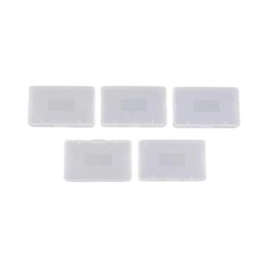 Imagem de Caixas Transparentes Para Cartuchos Gameboy Advance Color, 5 Peças, Ca