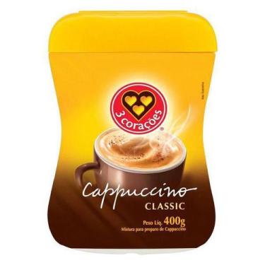 Imagem de Cappuccino Clássico Três Corações 400g