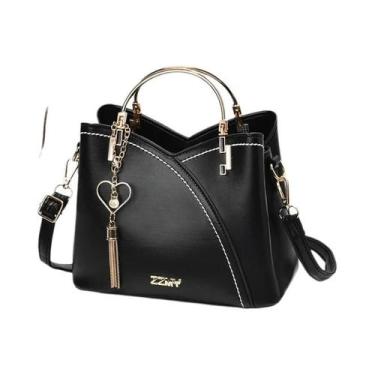 Imagem de Bolsa De Moda Feminina De Grande Capacidade Com Design Em Cores Contra