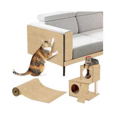 Imagem de Protetor De Sofá Autoadesivo Para Gatos Em 7 Cores, Tapete Anti-Riscos