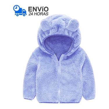 Imagem de Jaqueta Infantil Menino Urso Inverno Fleece Plush Inverno - anjo da ma
