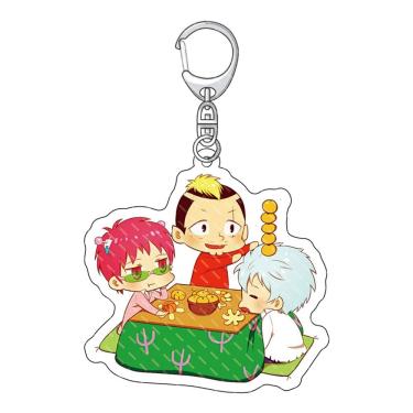 Imagem de Chaveiro Estilo Saiki K Nendou, Kaidou e Hairo Chibi