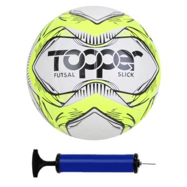 Imagem de Bola Futsal Topper Slick + Bomba de Ar-Unissex