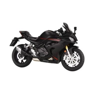 Imagem de Modelos De Brinquedo Em Escala 1:12: Carro De Liga QJMOTOR QJ600RS E M