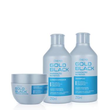 Imagem de Kit Amend Gold Black Hidratação Nutritiva (3 Produtos)