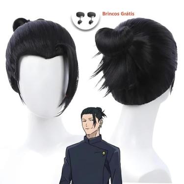 Imagem de Fantasia De Cosplay Masculina Jujutsu Kaisen Gojo Satoru Com Óculos De