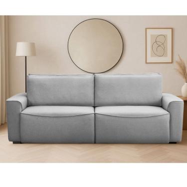Imagem de Sofa 3 Lugares Retratil Reclinavel 210cm Veludo Nobile Ferguile