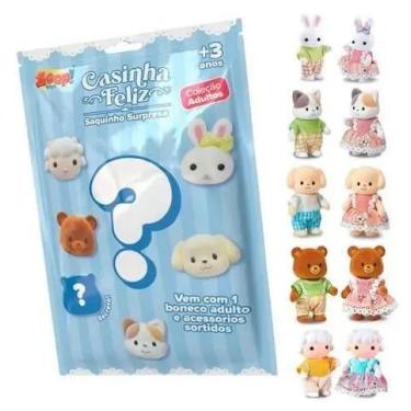 Imagem de Casinha Feliz Saquinho Surpresa Zoop Toys Boneco Colecionável Sortido 