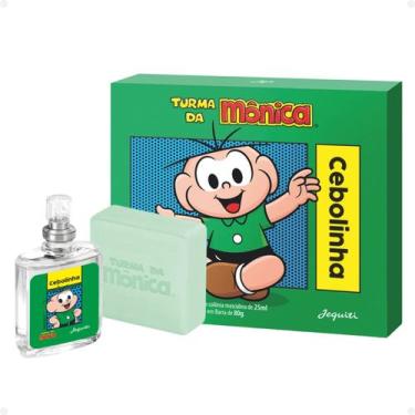 Imagem de Kit Jequiti Turma Da Mônica: Estojo Cebolinha Com 1 Colônia 25ml e 1 S