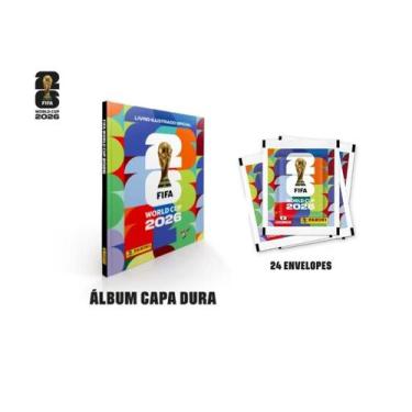 Imagem de Copa Do Mundo 2026 - Álbum Capa Dura + Kit 24 Envelopes - FIFA WORLD C