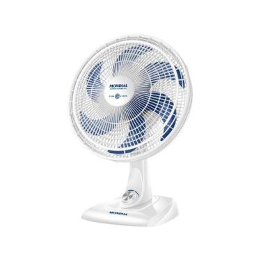 Imagem de Ventilador Mesa Mondial - 06 Pás - Vsp-40-w 220V/60Hz, Branco e Azul, 