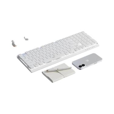 Imagem de Teclado Mecânico Sem Fio De Perfil Baixo Para Jogos, Design Ergonômico