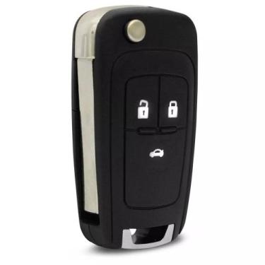 Imagem de Chave canivete positron inteligente gm 3 botões - Idealse