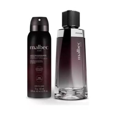 Imagem de Combo Malbec Icon  Colônia 100ml + Desodorante 75g/125ml - O BOTICÁRIO