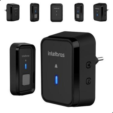 Imagem de Campainha Sem Fio Intelbras CIB 101S Com LEDs Indicativos Fácil Instal