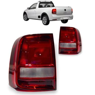 Imagem de Lanterna traseira saveiro g7 2017 a 2022 bicolor esquerdo - AUTOMOTIVE